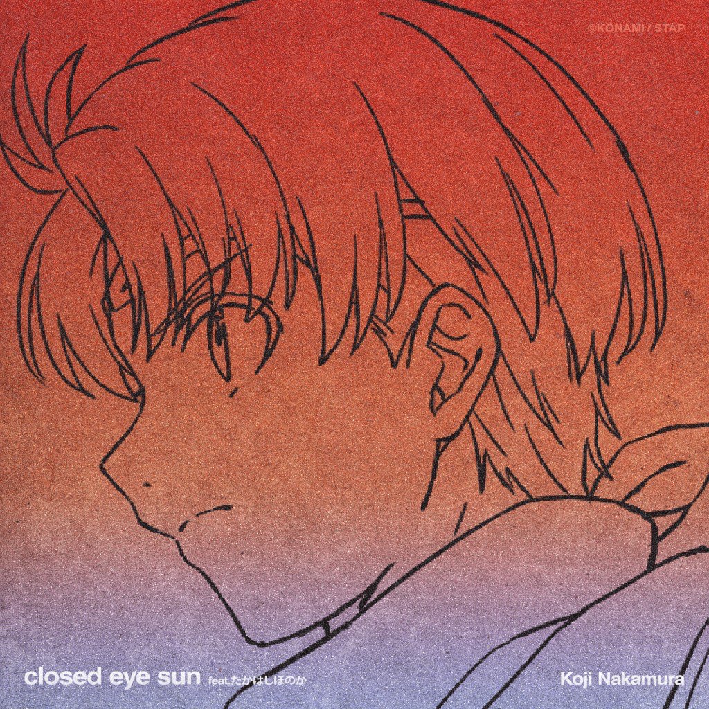 closed eye sun ジャケット